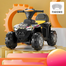 新款儿童电动沙滩车 儿童电动汽车宝宝电瓶车1-4岁早教单驱电动车