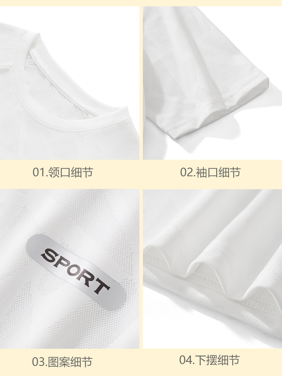 Verano de 2025 nuevos pantalones cortos de mangas cortas para niños, ropa deportiva para niños, ropa de secado rápido para niños, ropa de secado rápido