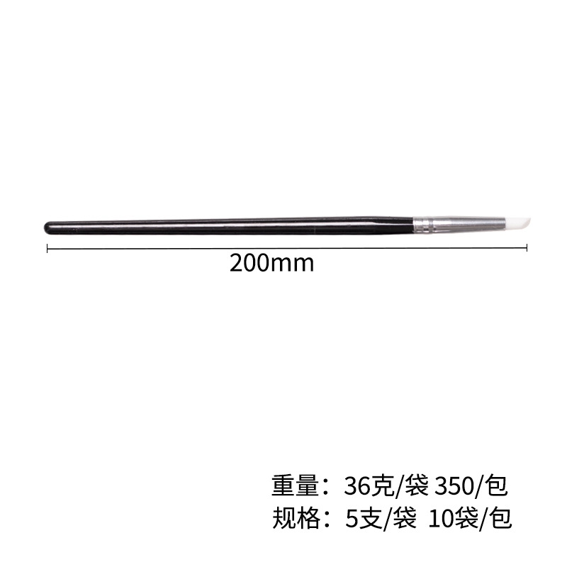 Bolígrafo de reparación de estética dental Bolígrafo de plástico de belleza Bolígrafo de modelado de pincel pequeño Bolígrafo de belleza de resina de uñas de porcelana de belleza superior Juego de 5