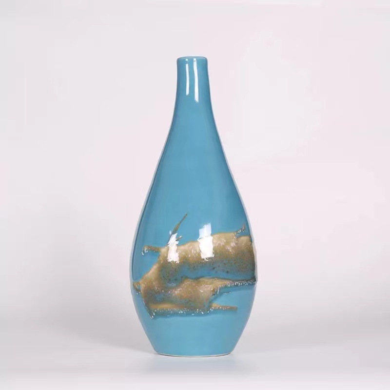 날카로운 입 큰 높은 34cm 구경 3.5cm