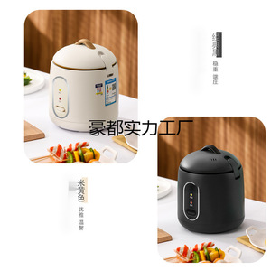 High-Pressure Rice Cooker for 1 to 2 People, Household Mini Electric Pressure Cooker, Small Steaming and Cooking All-In-One Pot, Dual-Purpose Multi-Functional Single Person