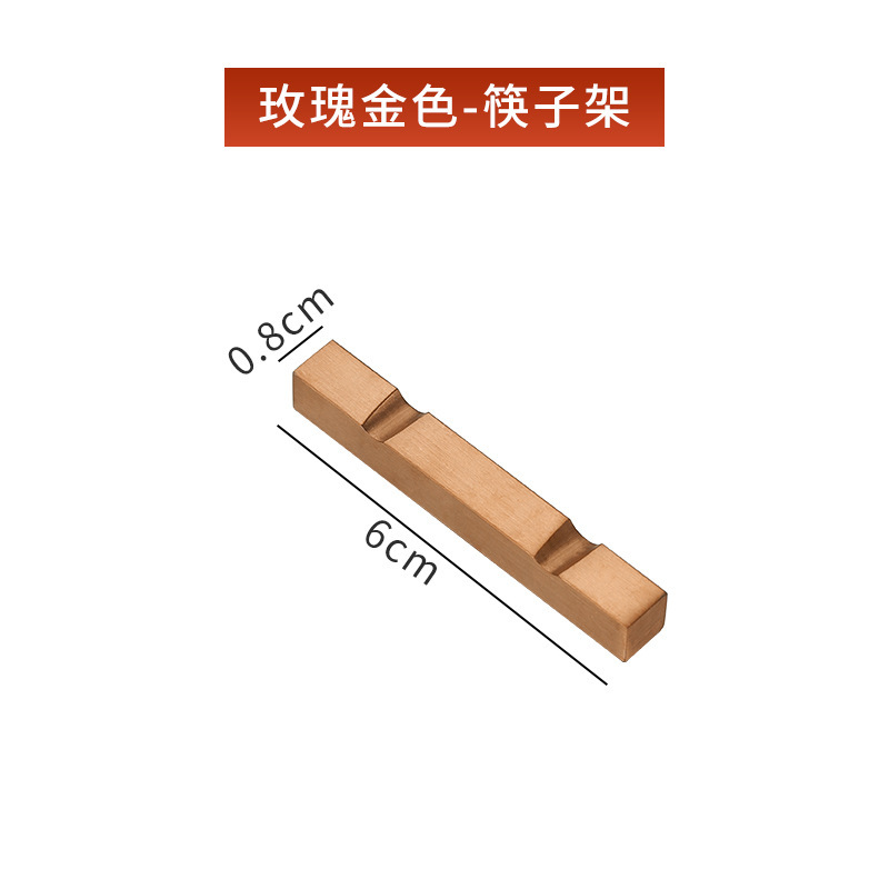 Creativo de acero inoxidable palillos titular creativo lingote de acero inoxidable palillos titular restaurante chino 304 palillos titular