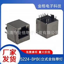����ֱ��RJ45���� 5224 ��ʽ 8P8C����������� 180�ȴ����δ���