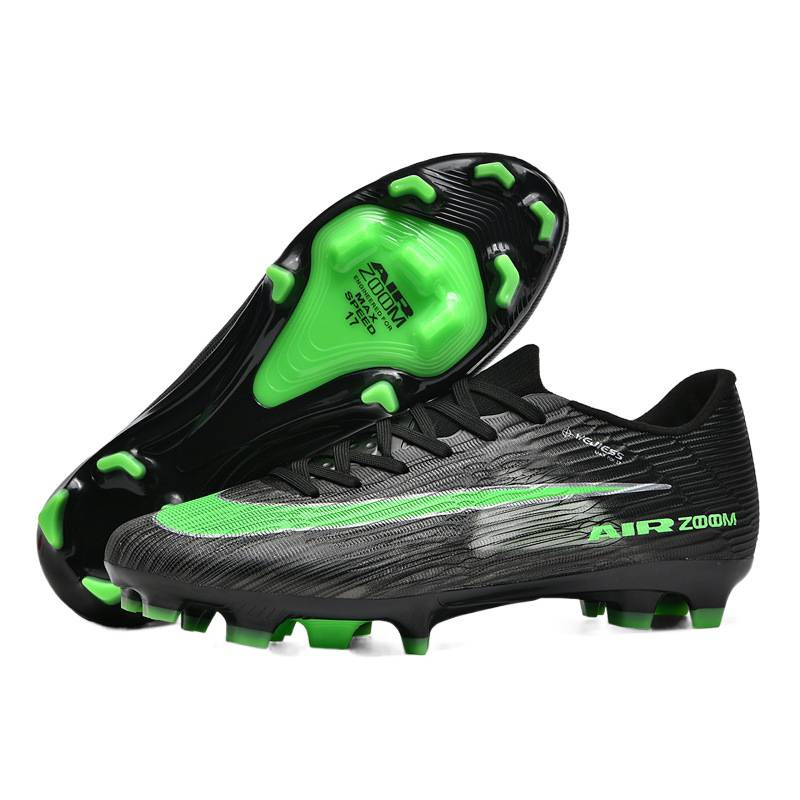 Tenis de Fútbol de Corte Bajo para Césped Sintético de TPU y Malla Ligeros