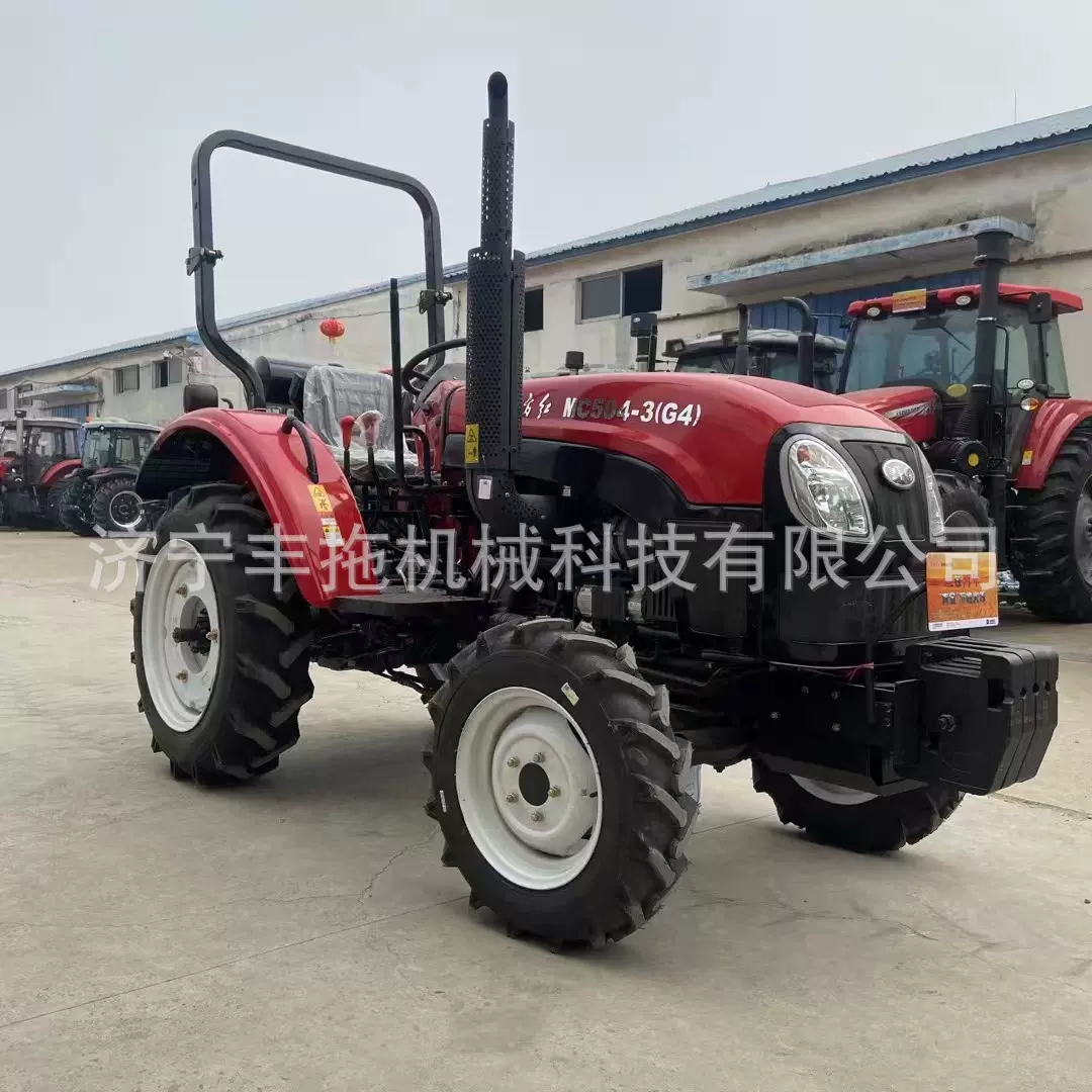 东方红SK504农用耕地四轮拖拉机 50马力8+2档位东方红四缸发动机