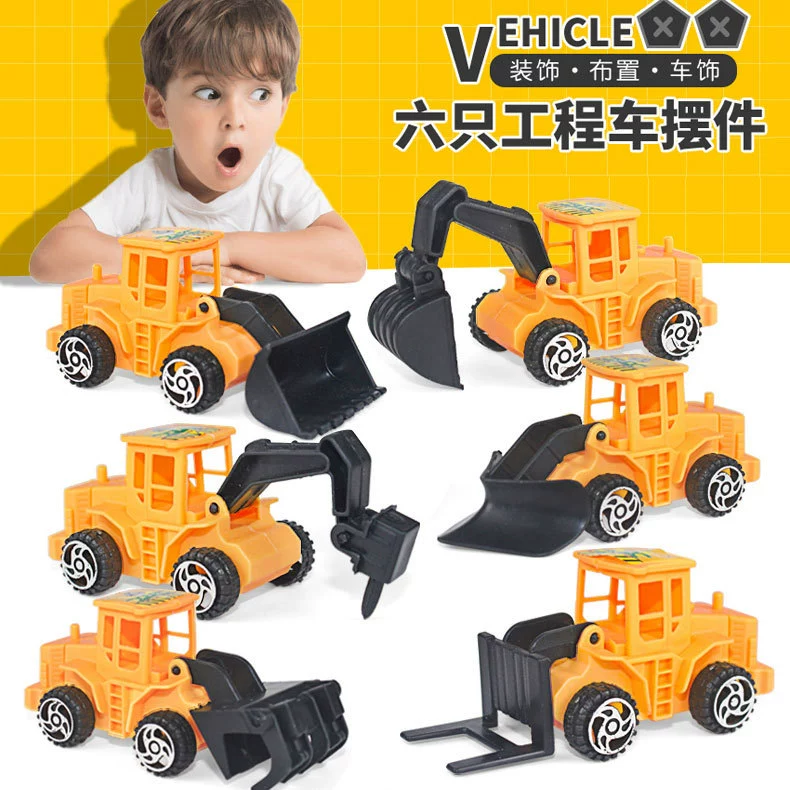 Воин toy car, металлическая инженерная модель машины, модель автомобиля, минифигурка