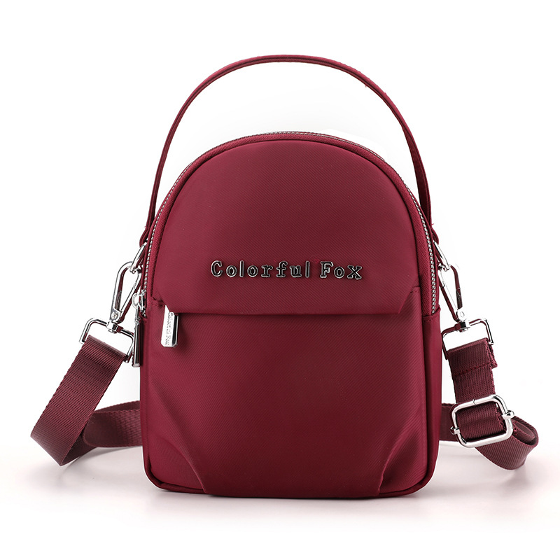 Colorful Fox women's Korean version fashion trend multi-layer shoulder minimalist phone key crossbody bag_voghion.com