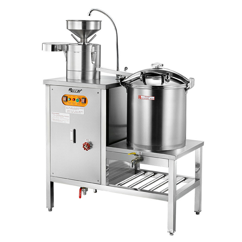 伊东豆浆机商用渣浆分离早餐店免过滤磨浆机全自动现磨微压豆奶机