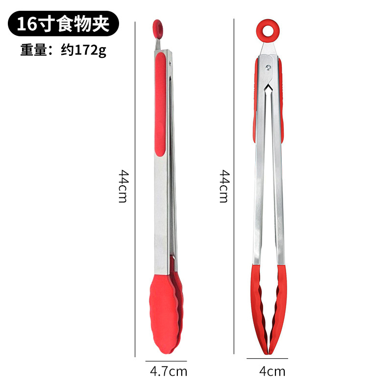 シリコンフードクリップ、ステンレスフードクリップ、バーベキュークリップ、バーベキュークリップ、火傷防止クリップ、高温耐性バーベキュークリップ、パンクリップ
