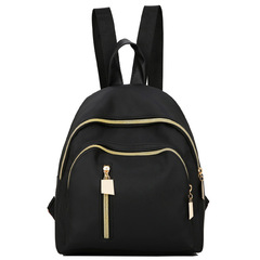 Stylish ins-inspired casual women's small backpack—versatile, waterproof design perfect for outdoor trips and simple book bag needs.