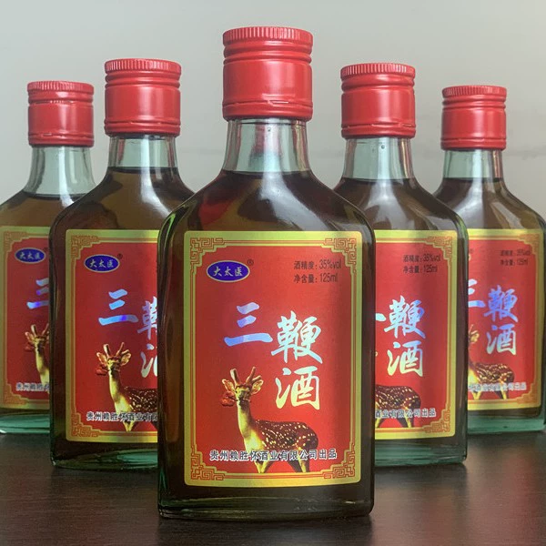 8 бутылок ликера Sanbian, 125 мл, питательный и полезный для здоровья алкогольный напиток, 35% алкоголя, в наличии для оптовой и групповой закупки, бесплатная доставка для подарочных наборов к Празднику середины осени.