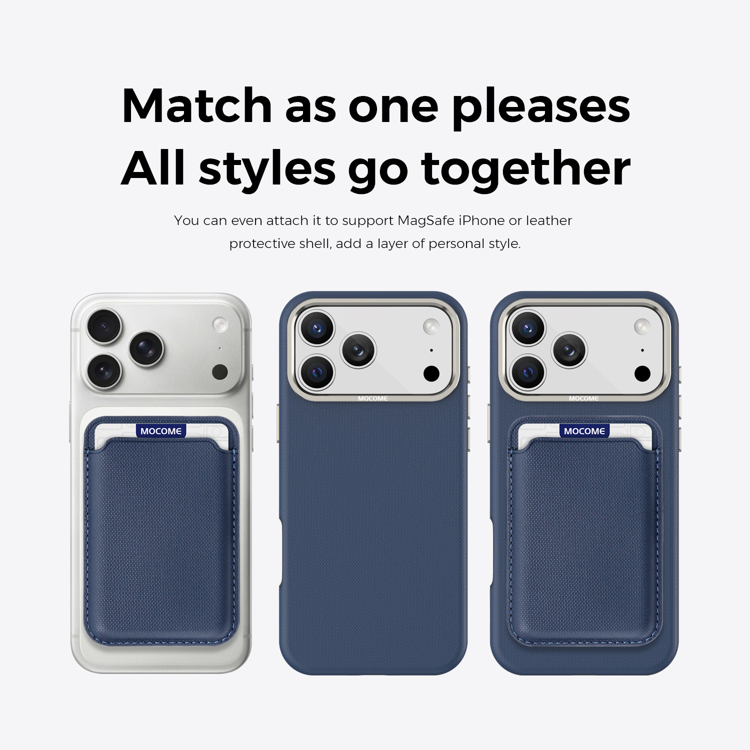 Ốp lưng từ tính iPhone 11-16 Pro Max chất liệu vải công nghệ MagSafe chống sốc — Cam【Ví thẻ】, Xanh dương【Ví thẻ】, Đen【Ví thẻ】, Xanh lá【Ví thẻ】 chi tiết 34