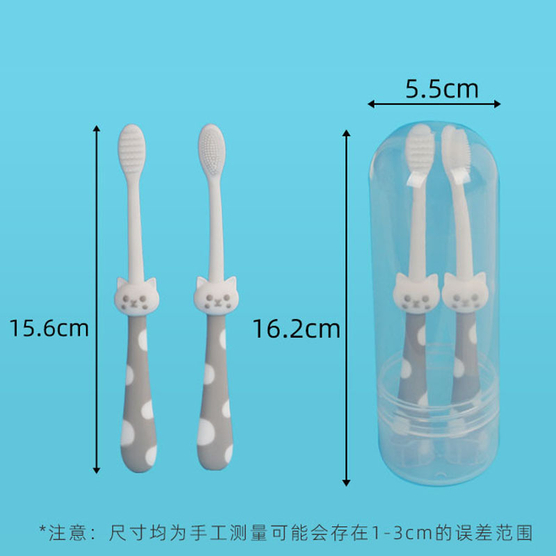 Silicone Pet Toothbrush Set Cat Teeth Cleaning Tongue Comb Dog Brush Teeth Remove Bad Breath Cat Oral Cleaning Care