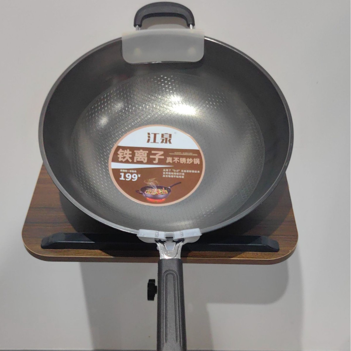 36 Iron Ion Frying Pan Household Cooking Pot Iron Pan Street Stall Wholesale Daily Necessities Linyi Supply