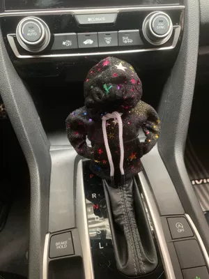 Dust Cover Shift Lever Car — Sürətlər qutusu və əl tormozu başlıqları - star-black