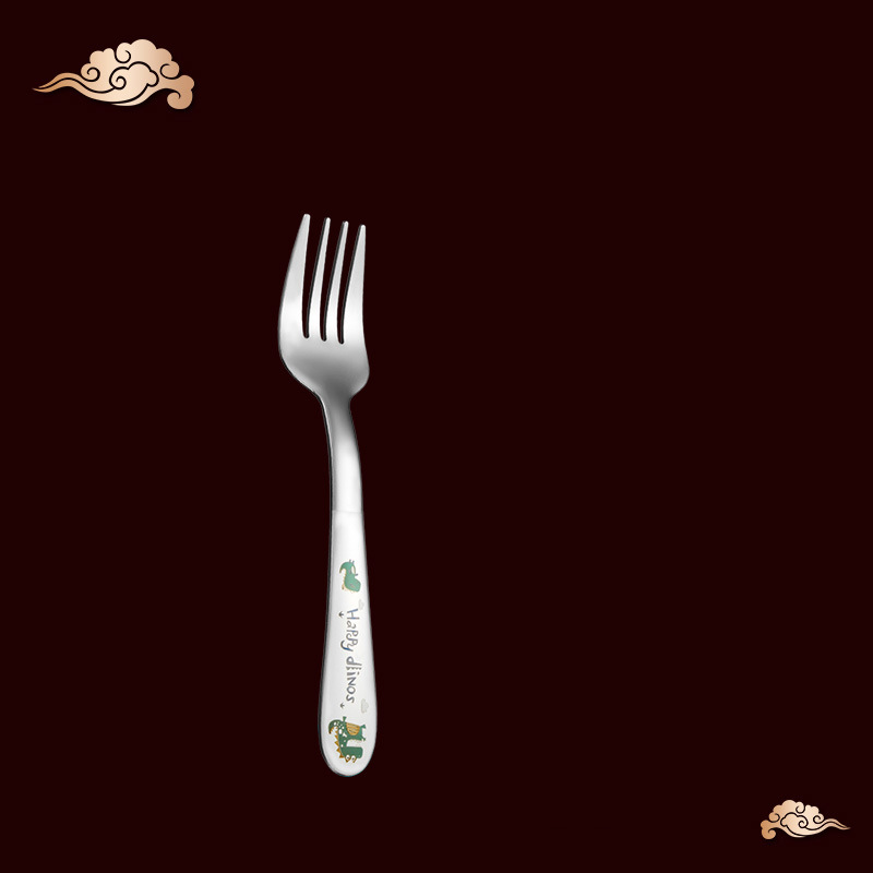 Tenedor cuadrado monstruo pequeño