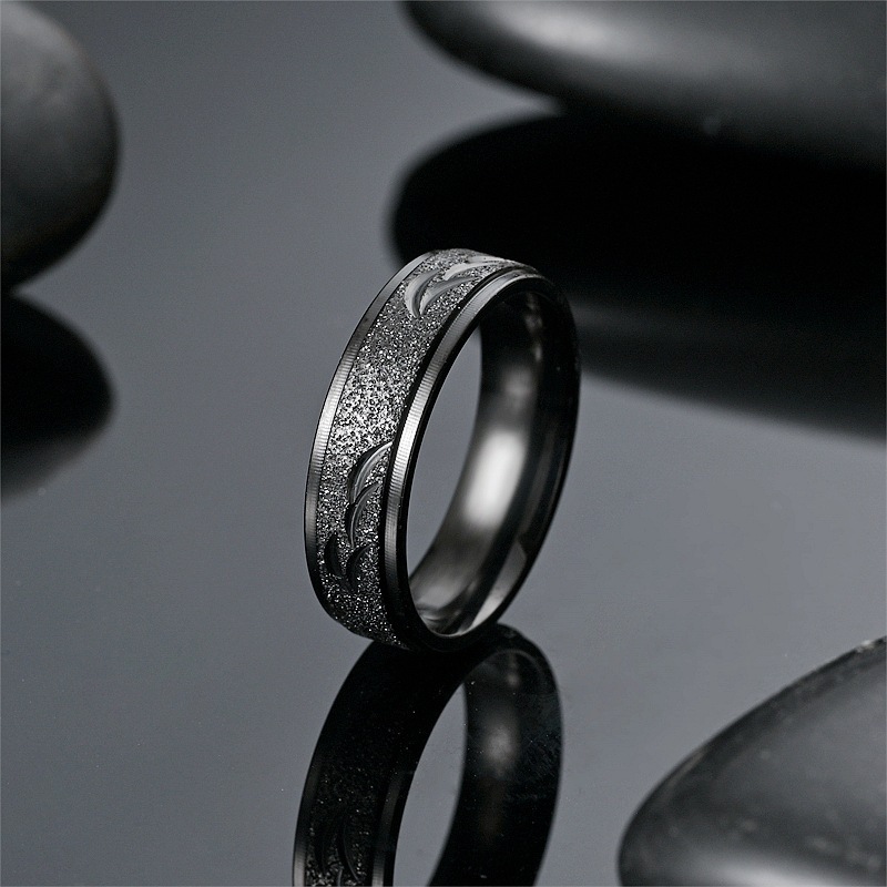 9g Weight Rings Classification 1 Piece Quantity Holiday, Daily Occasion Titanium Steel Material Geometric Pattern Unisex Gender Plating Design Simple Style Style Simple Style Geometric Titanium Steel Plating Unisex Rings 7