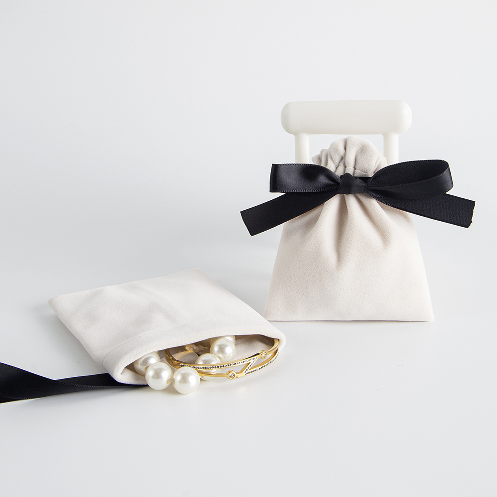 Simple Style Style 1 Piece Simple Style Daily Solid Color Jewelry Packaging Bags
