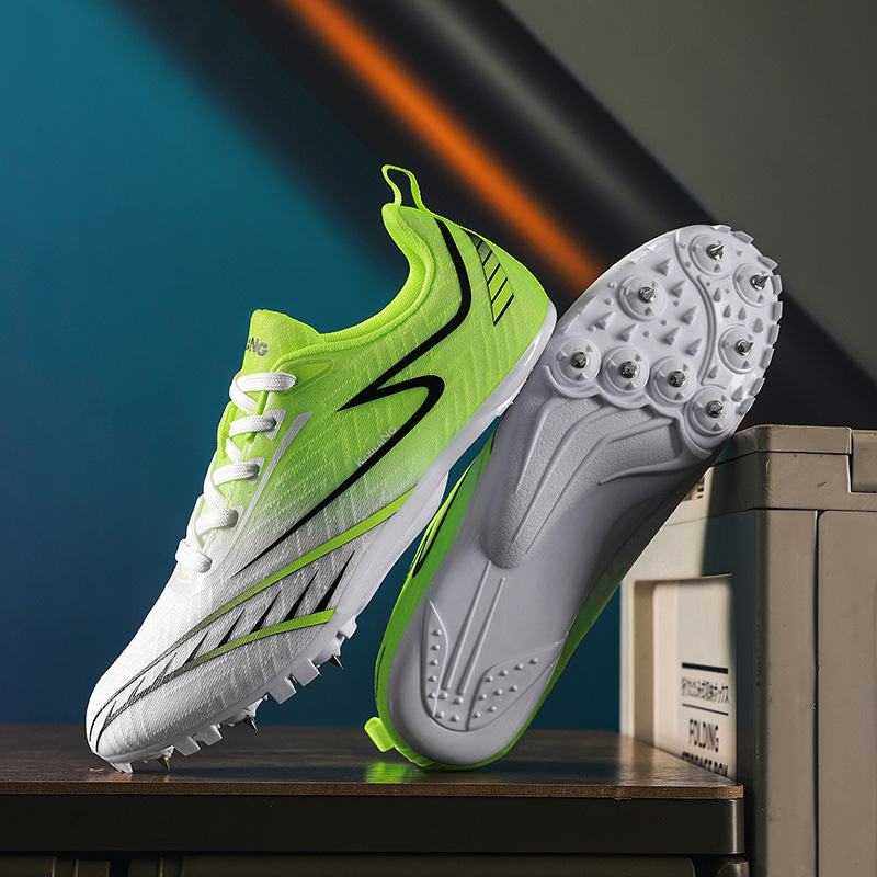 Zapatillas de Atletismo Profesionales Tela y TPU Transpirable para Pista de Atletismo y Pista Sintética image 4