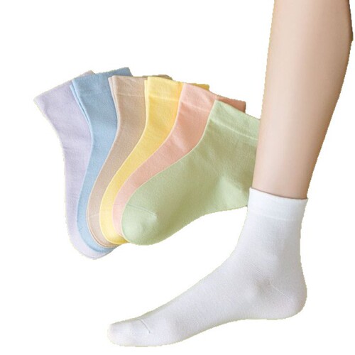 Short socks for women's spring and summer short cotton maternity socks 2026 new summer white boneless pile socks short socks