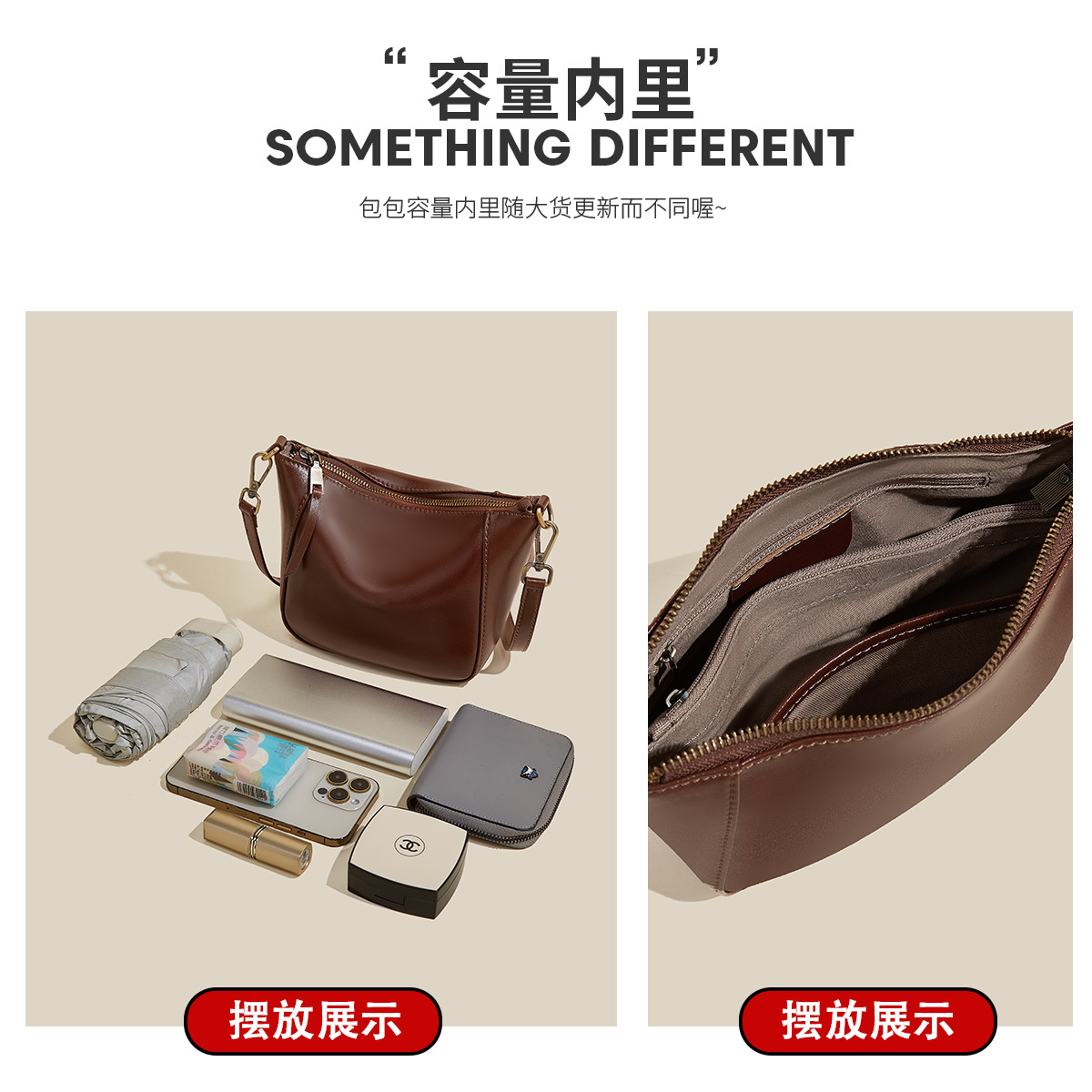 가죽 어깨 가방 여성의 2024 새로운 가을과 겨울 기름 왁스 가죽 여성 가방 여성을위한 간단한 캐주얼 휴대용 크로스 바디 백