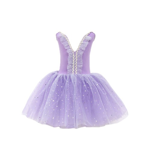 Pink blue purple long Ballet dance tutu skirts for girls baby gauze skirt children skirts show children little swan dance costumes