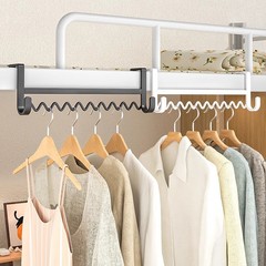宿舍好物床边波浪挂衣架衣服挂钩神器床上收纳钩寝室上下铺挂架