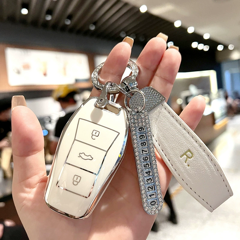 Чехол для ключей, подходит для ключей Volkswagen Sihao, для женщин, Love Run E50X, Yao X8, JAC, Volkswagen QX, милый корпус с пряжкой