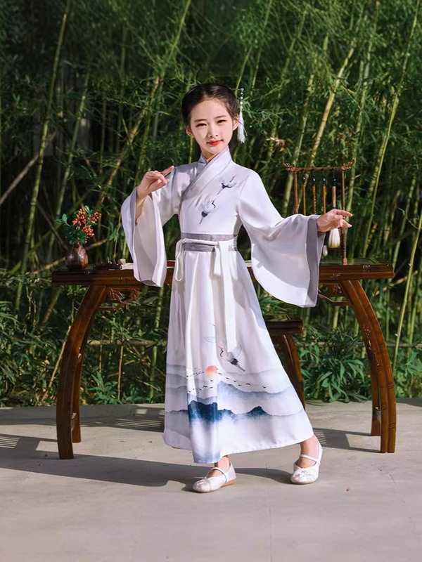漢服児童国学服児童漢服中国風時代劇小書童服装三字経弟子規小学生|undefined