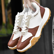 8069男鞋运动休闲鞋春秋真皮头层牛皮面户外防滑徒步休闲皮鞋百搭