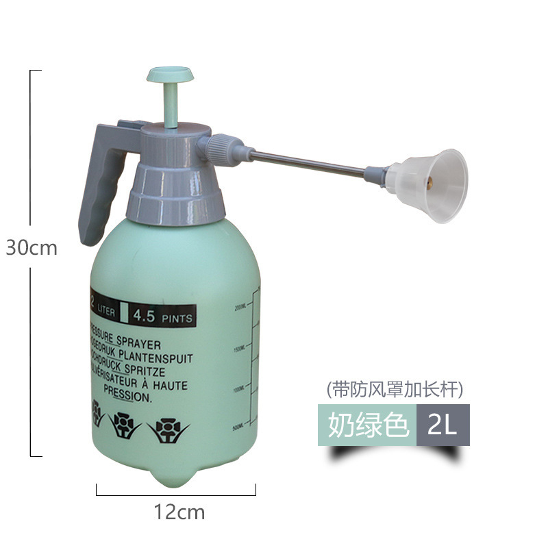 ガーデニングユニバーサル 2L 小型噴霧器家庭用スプレーボトル手動空気圧花水やりボトルノズル家庭用手動空気圧|undefined