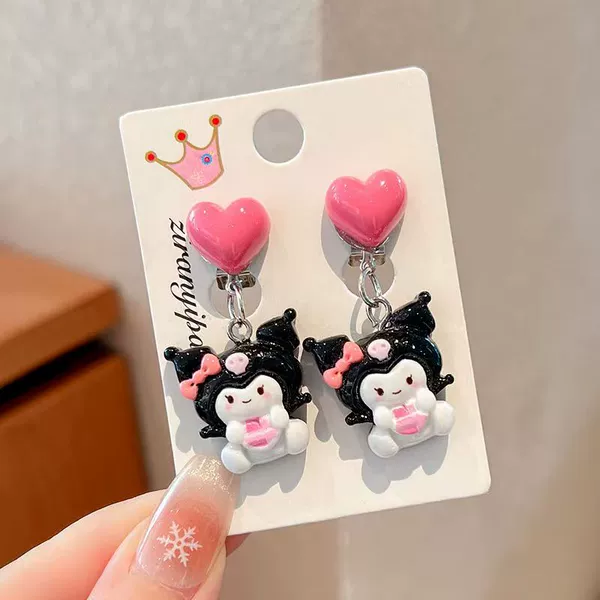 12# Rose Red Heart Kuromi