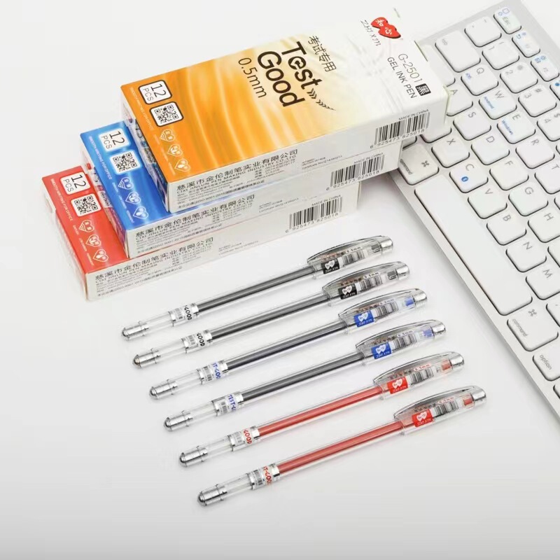 Zhixin 2501 Gel Pen with Fine Tip, Water-Based Pen for Exams, Office, Finance, Signature Pen Refills, Student Pen Zhixin 2501 Gel Pen with Fine Tip, Water-Based Pen for Exams, Office, Finance, Signature Pen Refills, Student Pen