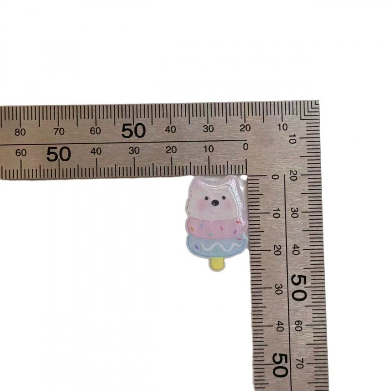 Small acrylic materials set handmade, cartoon accessory, new collection, DIY