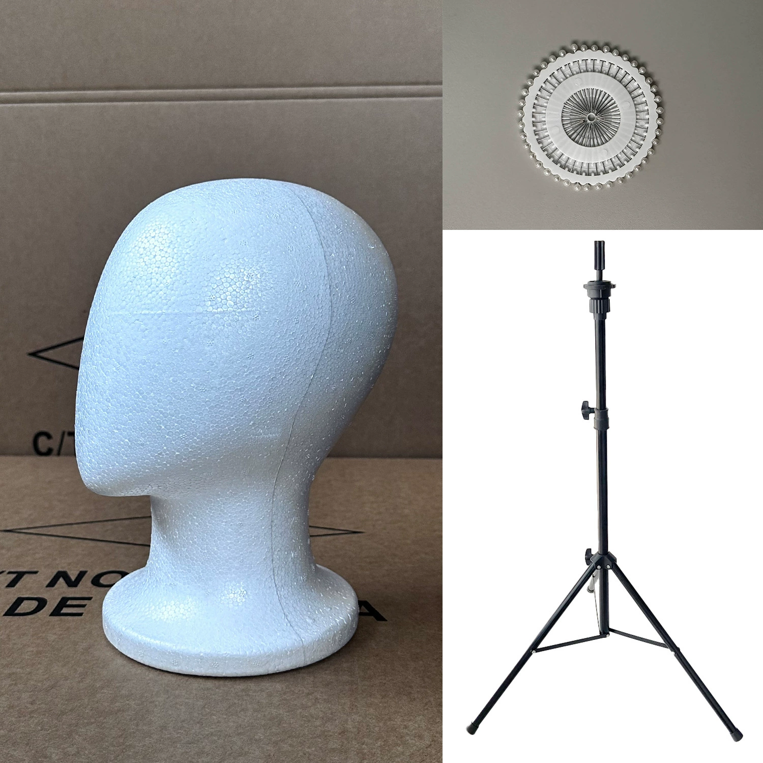 Фотореквизит из пенопласта: абстрактное окно, пенопластовая подставка для волос, шляпа, форма для головы для наушников, для электронной коммерции