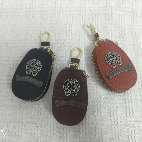 Hot-selling Chrome Cross car key case, original multi-color simple design, unisex car key case