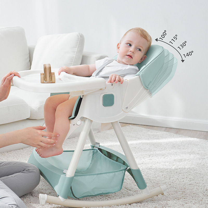 Silla de comedor para bebés multifuncional ajustable silla de comedor para bebés mesa de comedor silla portátil reclinable doméstica