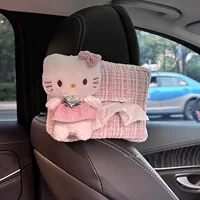 Автомобильная сумка с высокой стоимостью бумажных полотенец коробка бумажных полотенец коробка внутри бумажных полотенец Германия милый кот кот курит девичье сердце бесплатная доставка