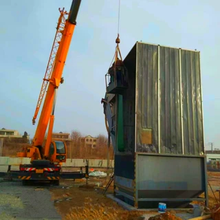 环保水泥粉煤灰拆箱机 港口集装箱卸灰机 全自动集装箱卸灰工具