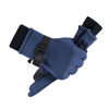 Keep warm men's street ski windproof water repellent non-slip gloves, custom made