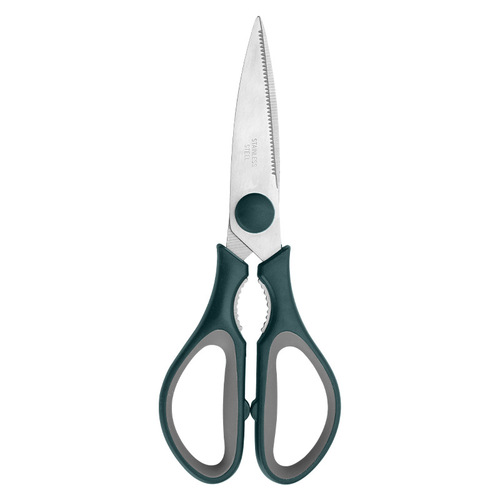 Kitchen scissors wholesale multifunctional stainless steel food supplement barbecue scissors household meat cutting vegetable food chicken bone scissors