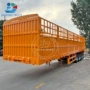 自卸粮食仓栏半挂车
