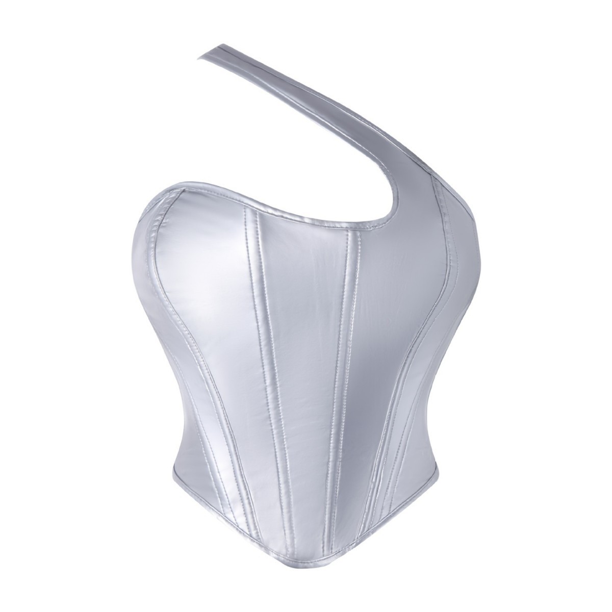 Nuevo cross-border europeo y americano chaleco de hombro chaleco de hueso de pescado sexy cintura descubierta comercio exterior al por mayor