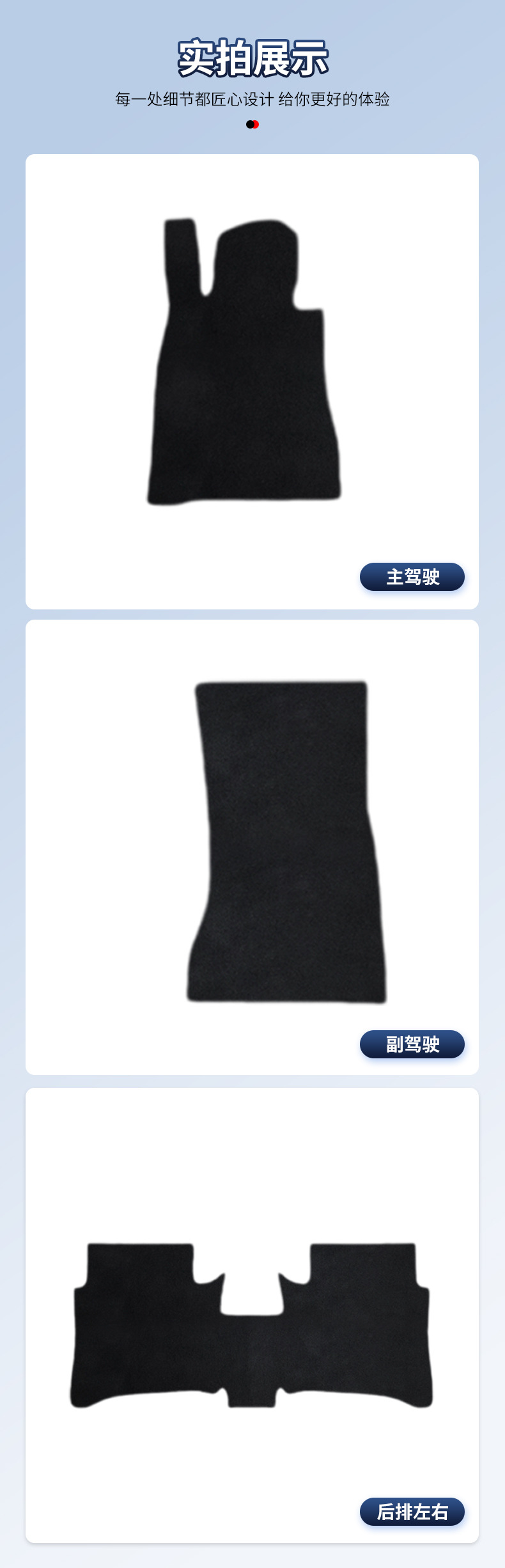 Suitable for Audi Q8-19-24 Models, Nylon Car Floor Mats, Black Comfortable Full-Coverage Threshold Floor Mats