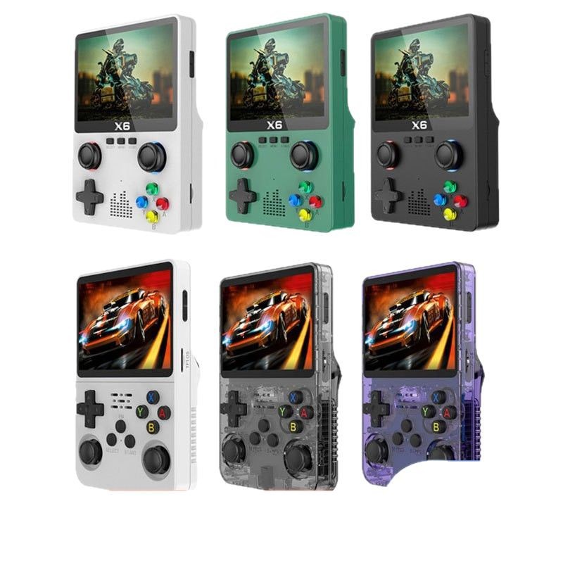 Nueva Consola de Juegos X6 HD PSP Portátil con Doble Joystick, Simulador de Arcade GBA, King of Fighters, Deportes Electrónicos Transfronterizos