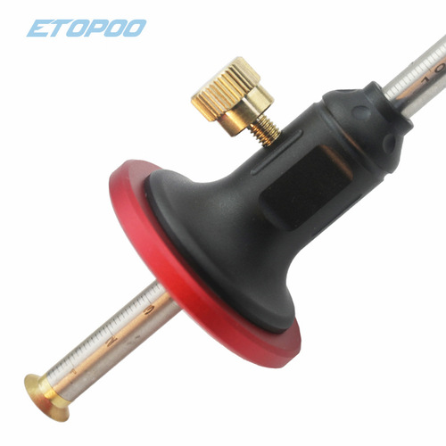 ETOPOO new product European marking tool woodworking marking ruler pure copper line drawing tool woodworking marking ruler