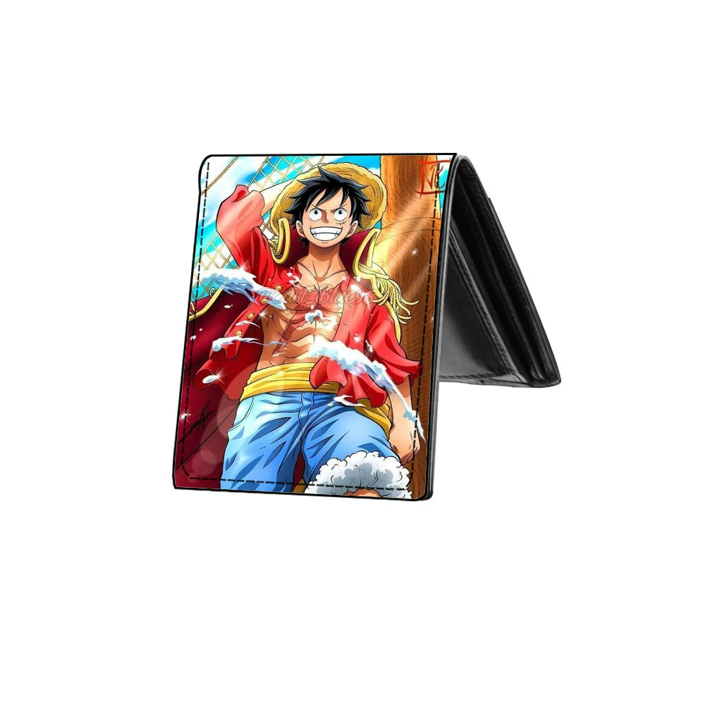 Кросс-бордер мультяшная упаковка аниме One Piece Сертификат Пакет Мужской Деньги Пинед Пакет Пропечатать 111