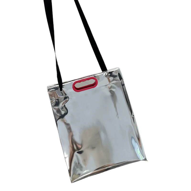 Изысканная косметичка через плечо Роскошная Подарочная сумка Модная сумка для магазина одежды Утолщенная сумка из ПВХ с расширенным смыслом