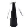 Cylindrical telescopic battery panel black