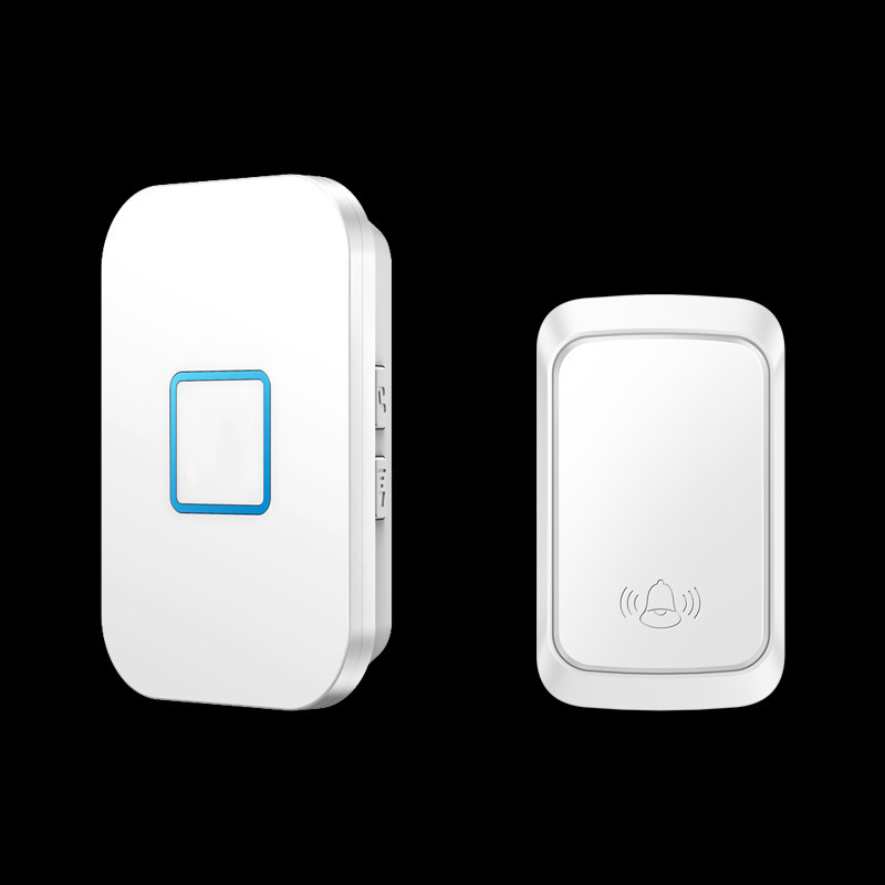 自发电防水门铃无线家用远距离不用电池智能电子遥控玲一拖一防水